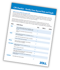 CPR Checklist—Quality Goes Beyond Rate and Depth