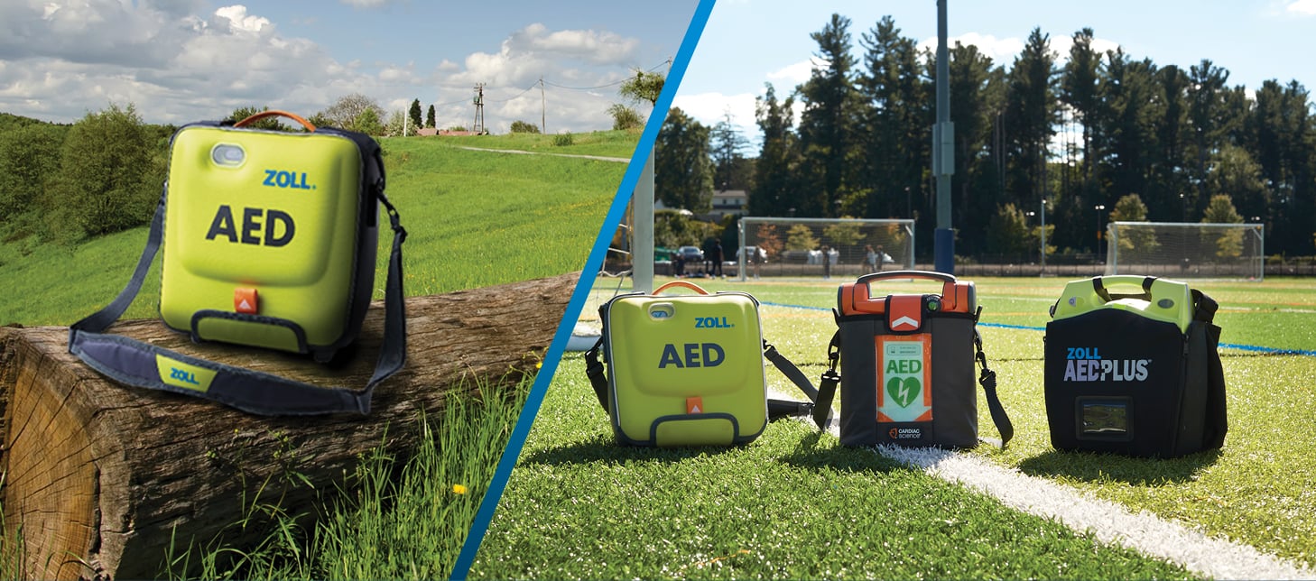 Protect young athletes with a ZOLL AED on the playing field