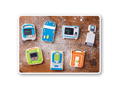 ZOLL products as cookies