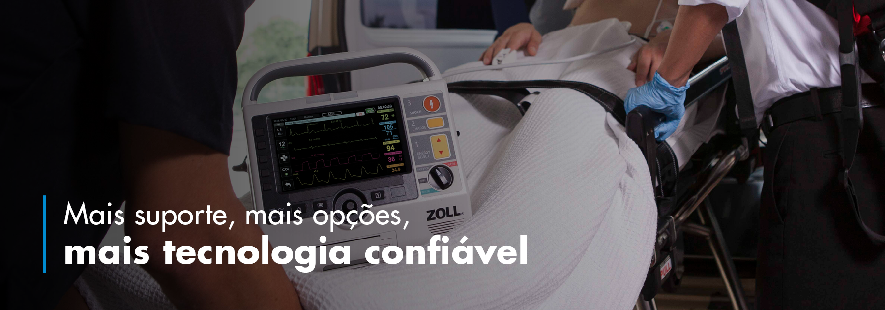 Mais suporte, mais opções, mais tecnologia confiável