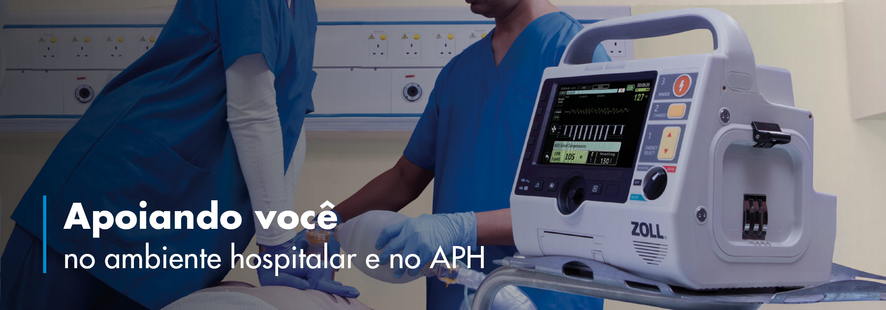 Apoiando você no ambiente hospitalar e no APH